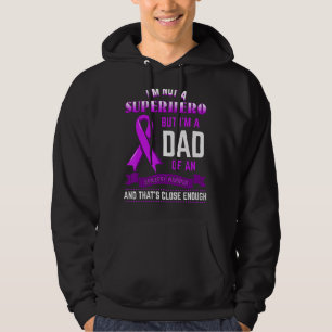 Epilepsy Warrior Epileptic Day Purple Ribbon Epile Hoodie