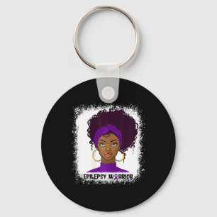 Epilepsy Warrior Fighter Support Epilepsy Awarenes Key Ring