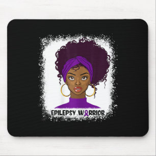 Epilepsy Warrior Fighter Support Epilepsy Awarenes Mouse Pad
