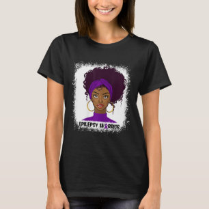 Epilepsy Warrior Fighter Support Epilepsy Awarenes T-Shirt