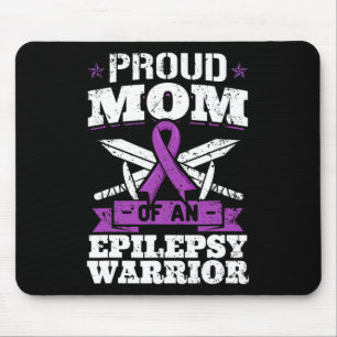 Epilepsy Warrior Mom Epileptic Seizure Disorder Ad Mouse Pad