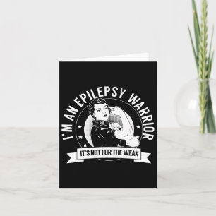 Epilepsy Warrior Nftw - Epilepsy Awareness Card