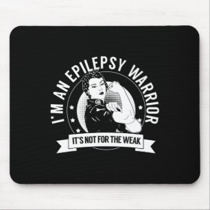 Epilepsy Warrior NFTW  - Epilepsy Awareness Mouse Pad