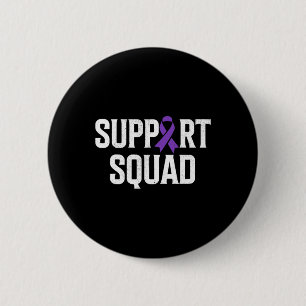 Epilepsy Warrior Support Squad Support Epilepsy Aw 6 Cm Round Badge