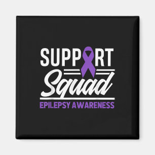 Epilepsy Warrior Support Squad Support Epilepsy Aw Magnet
