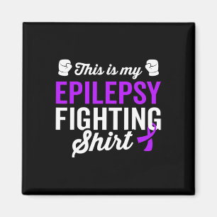 Epilepsy Warrior Survivor Awareness Get Well Recov Magnet