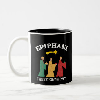 Epiphani Three Kings Day Two-Tone Coffee Mug