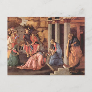 Epiphany by Botticelli Postcard