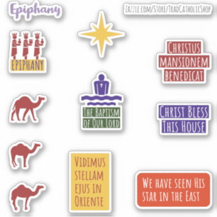 Epiphany Planner Stickers Catholic Latin Mass
