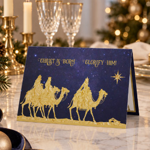 Epiphany Three Kings Orthodox Byzantine Photo Card