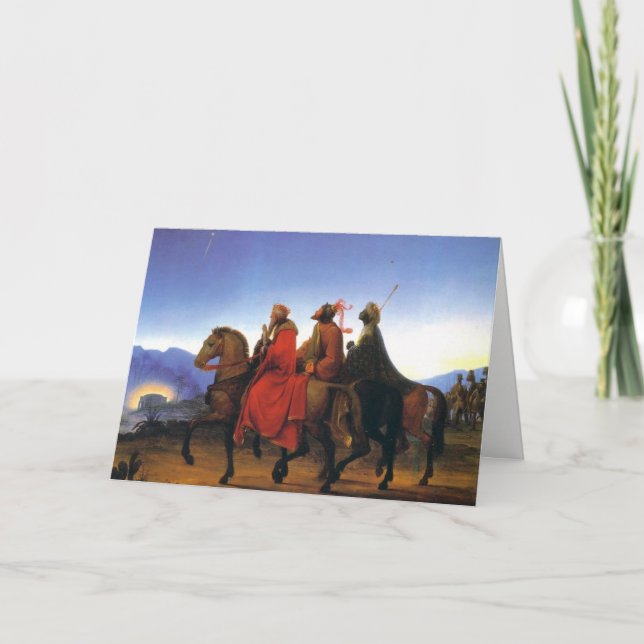 Epiphany Wise Men Three Kings Christian Holiday Card (Front)