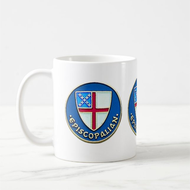 Episcopal Church TriCrest, Coffee Mug (Left)