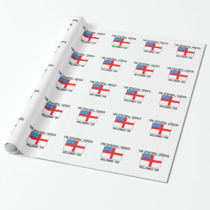 Episcopal Church Wrapping Paper