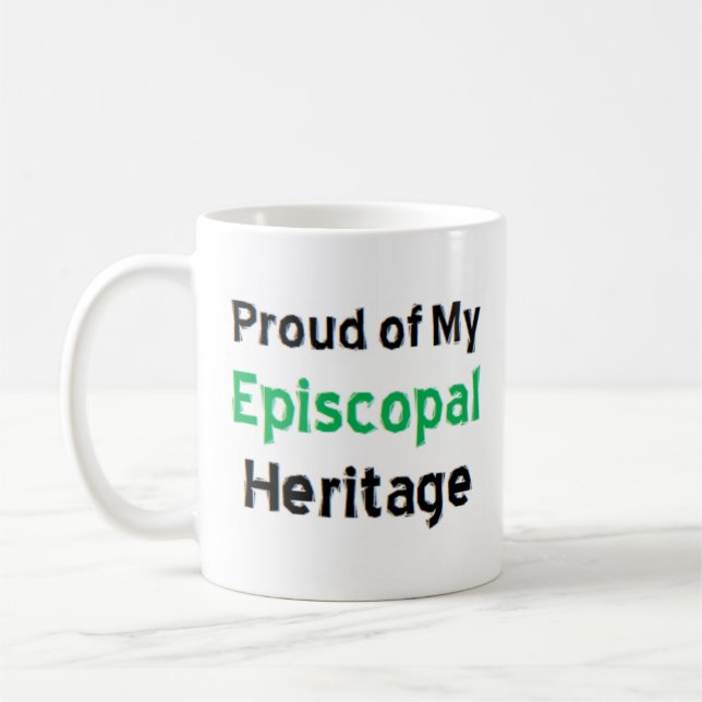 episcopal heritage coffee mug (Left)