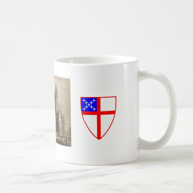 Episcopal Shield Coffee Mug (Right)