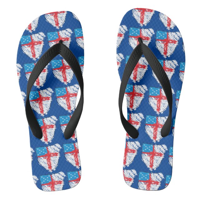 Episcopal Shield Thongs (Footbed)