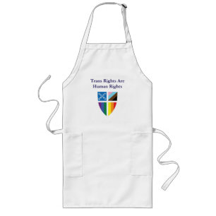 Episcopal Trans Rights Are Human Rights Long Apron
