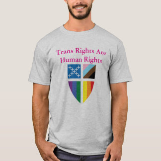 Episcopal Trans Rights Are Human Rights  T-Shirt