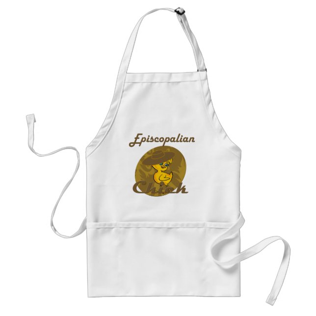 Episcopalian Chick #6 Standard Apron (Front)