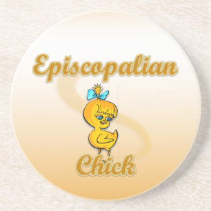 Episcopalian Chick Coaster