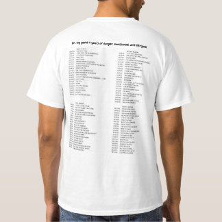 Episode List T-shirt