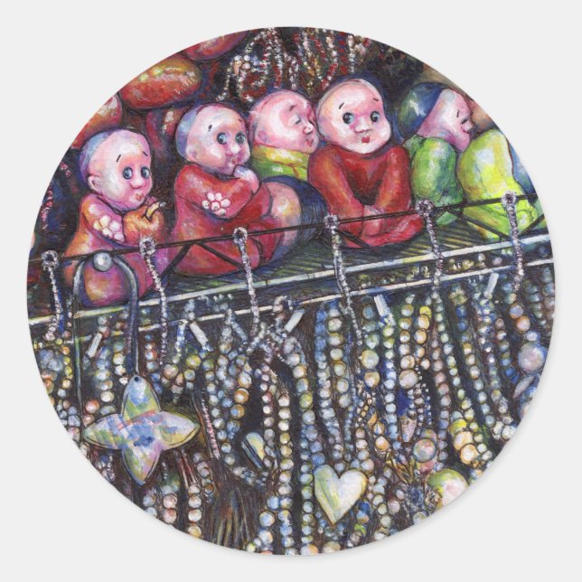 Epitomise Classic Round Sticker (Front)