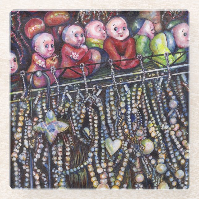 Epitomise Glass Coaster (Front)