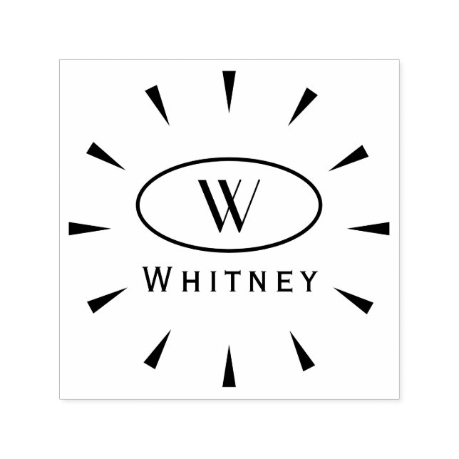 Eponymous Self Inking Rubber Stamp (Design)