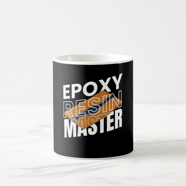 Epoxy Resin Master Resin Carpenter Wood Coffee Mug (Center)