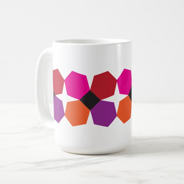 EPP Flower banner coffee mug (Front Left)