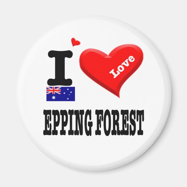 EPPING FOREST - I Love Magnet (Front)