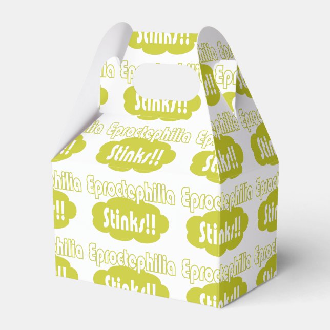 Eproctophilia Stinks!! Favour Box (Front Side)