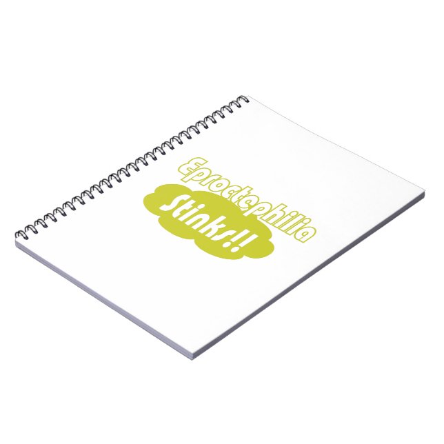 Eproctophilia Stinks!! Notebook (Left Side)