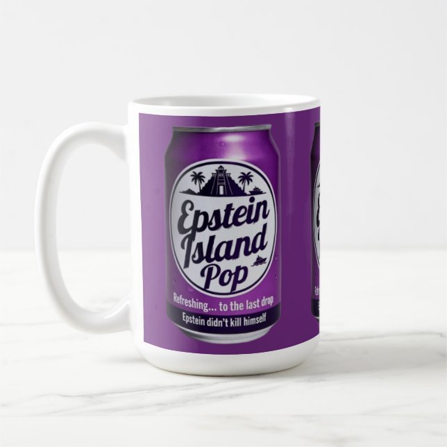EPSTEIN ISLAND POP COFFEE MUG (Left)