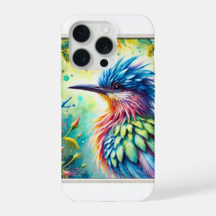 Epthianura in Harmony 041124AREF134 - Watercolor iPhone 15 Pro Case