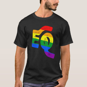 EQ - Equality LGBT Pride Awareness Lesbian Gays Lo T-Shirt