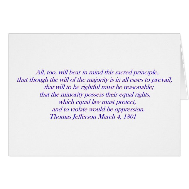 Equal law must protect.... (Front Horizontal)