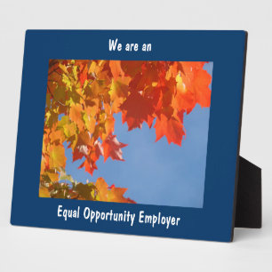 Equal Opportunity Employer sign Business plaques