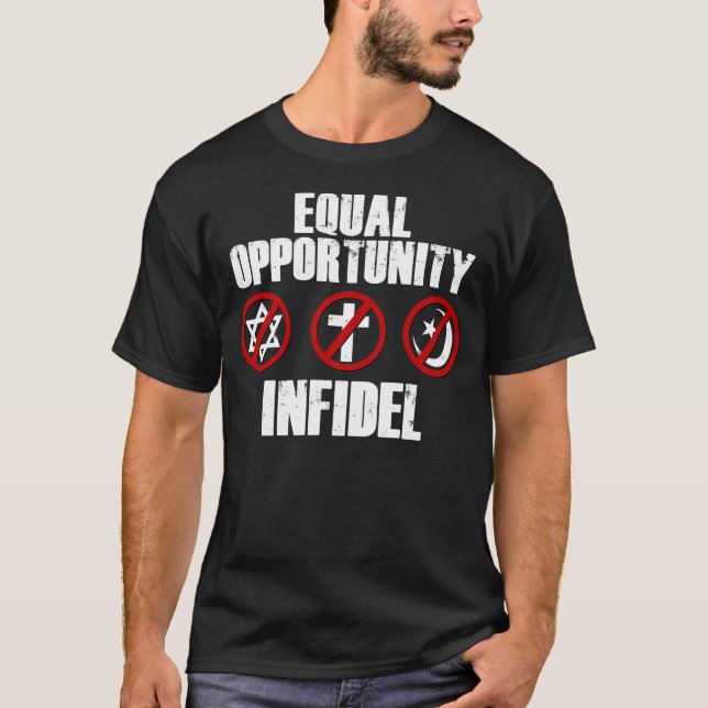 Equal Opportunity Infidel T-Shirt (Front)