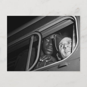 Equal Opportunity War, 1940s Postcard