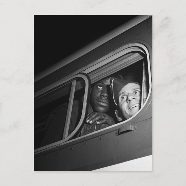 Equal Opportunity War, 1940s Postcard (Front)