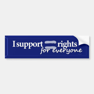 Equal Rights bumper sticker
