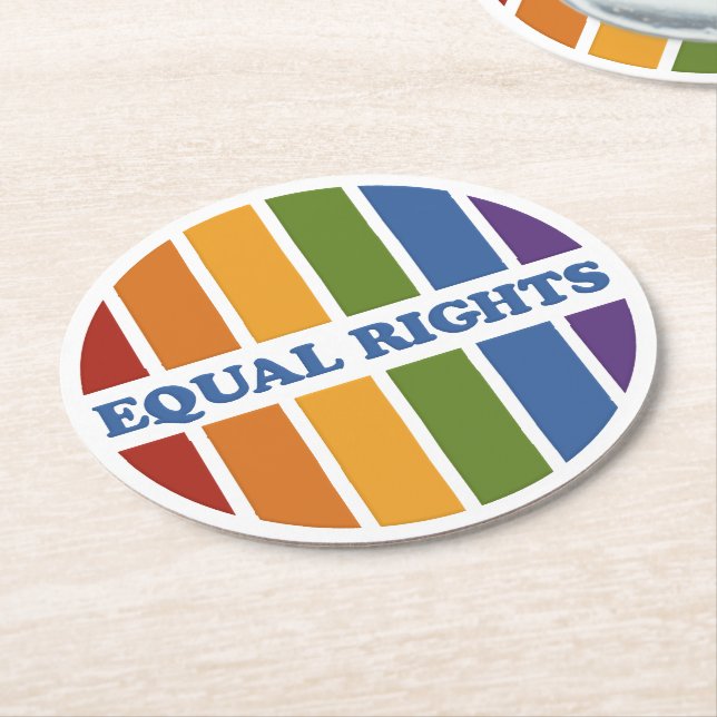 Equal Rights coasters (Angled)