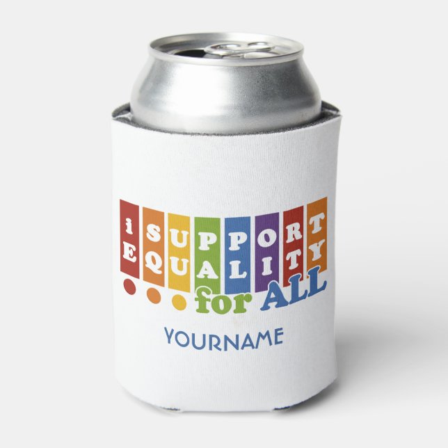 Equal Rights custom can cooler (Can Front)