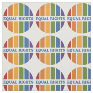 Equal Rights custom fabric