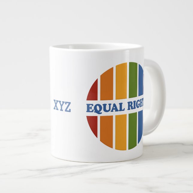 Equal Rights custom mugs (Front Right)