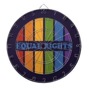 Equal Rights dart board