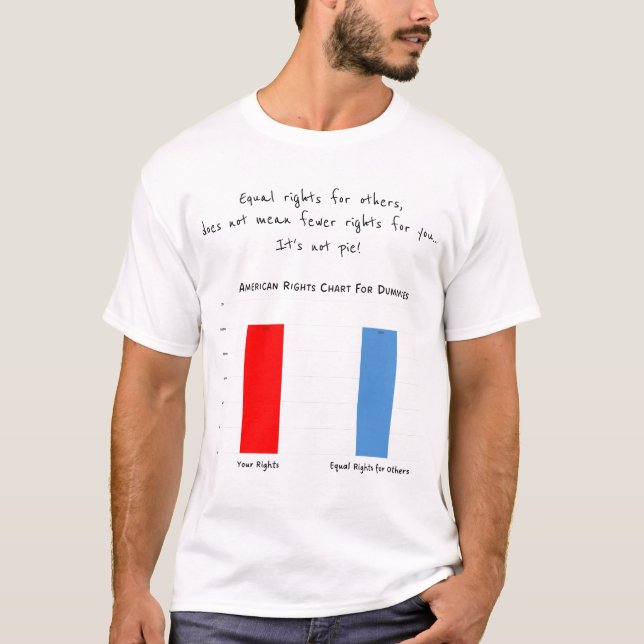 Equal Rights for Dummies. T-Shirt (Front)