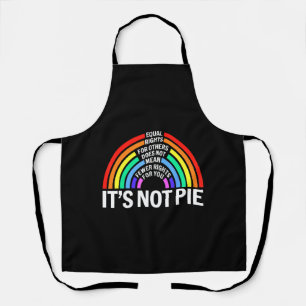 Equal Rights For Others Does Not Mean LGBT Pride Apron