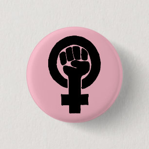 Equal Rights for Women 3 Cm Round Badge